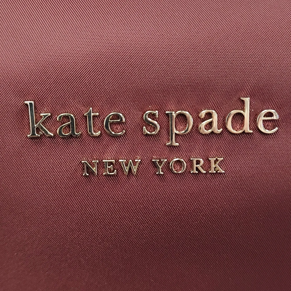 Kate Spade Everything Puffy Merlot Medium Cosmetic Case